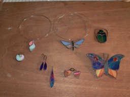 Bijoux en vitraux