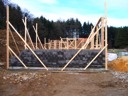 29/03/2010 - construction des murs de l'atelier
